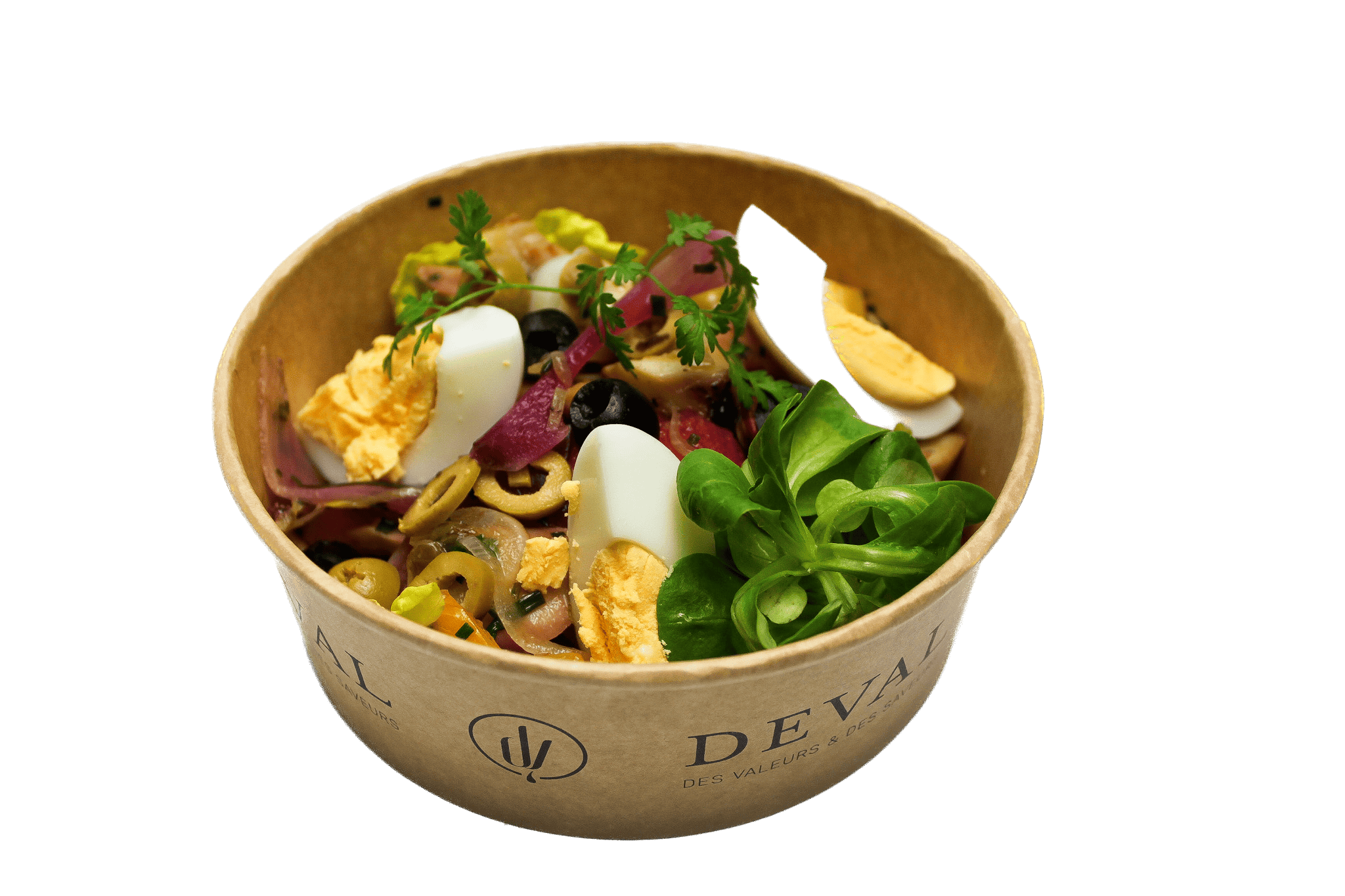  Salade De Calamars Au Petits Le Gumes Avec Arrie Re Plan Supprime 