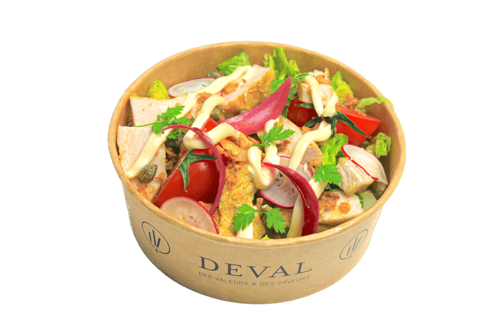 Salade Ce Sar Avec Arrie Re Plan Supprime Min