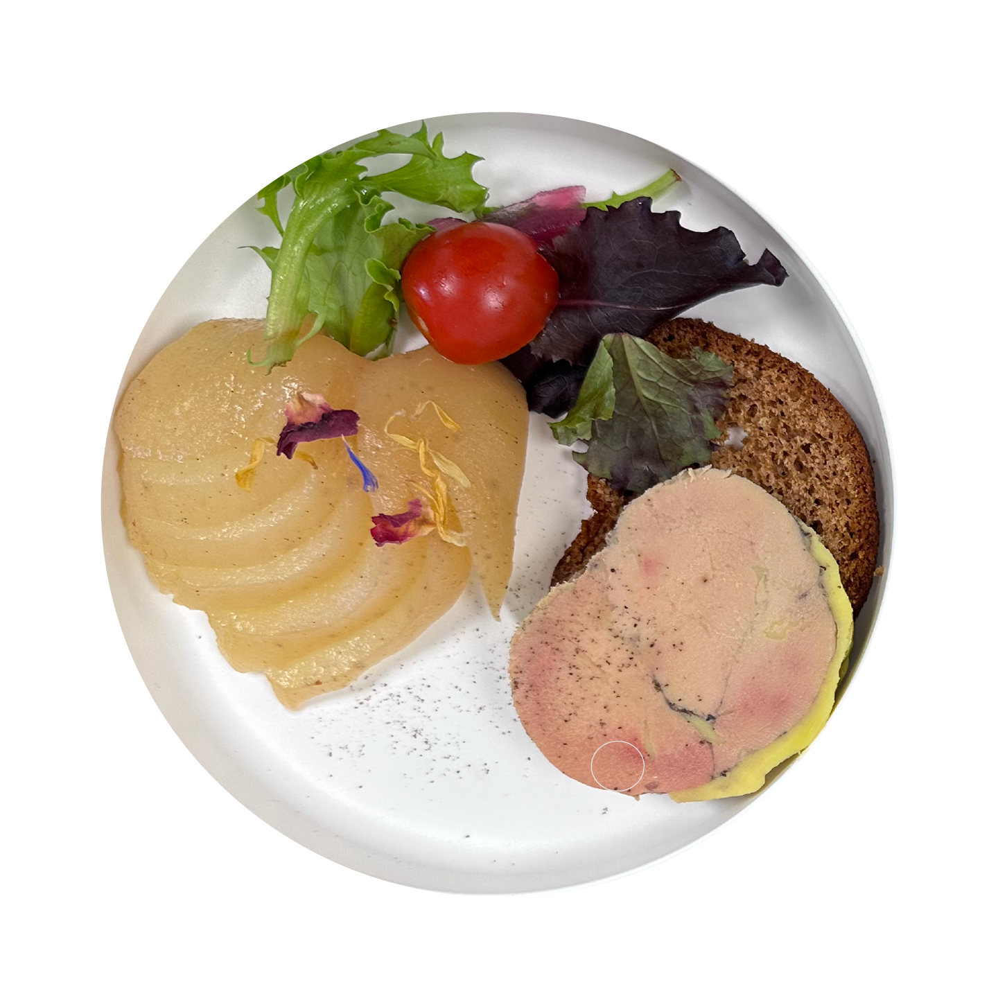 Foie Gras Poire Confite Aux E Pices Pain D E Pices