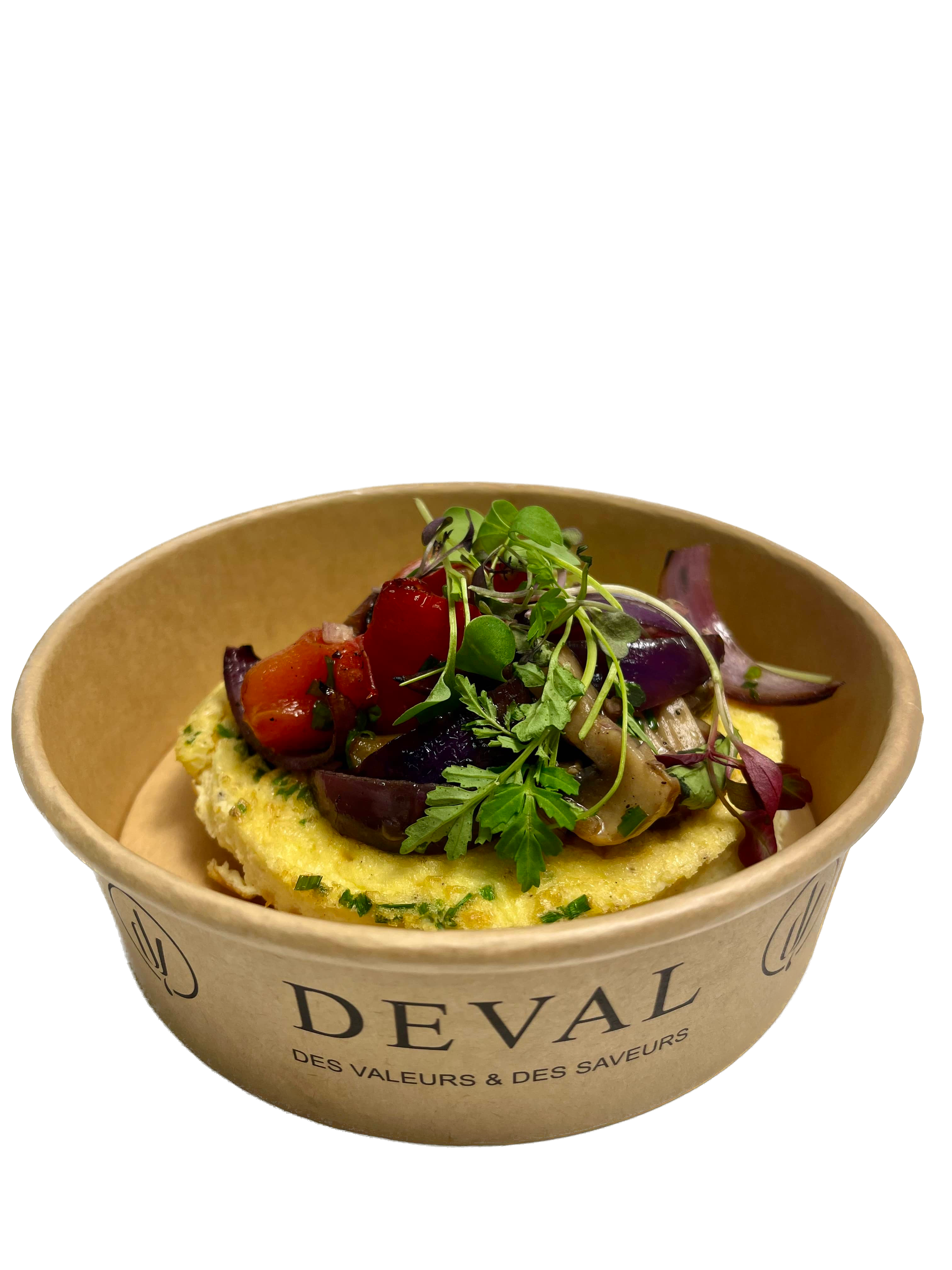 Omelette Oeuf BIO Aux Le Gumes Avec Arrie Re Plan Supprime 